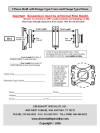 M2-6 2 piece shaft with 2 flanges